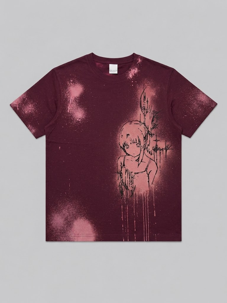 LAIN BLEACH T-SHIRT