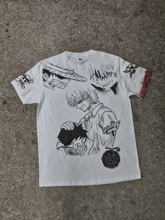 Shanks x Luffy tee 🩸