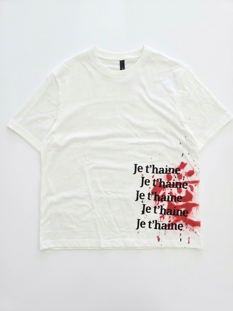 T-shirt je t’haine 愛 V3