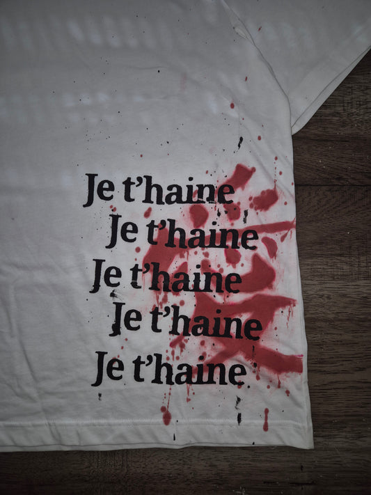 T-shirt je t’haine 愛 V3