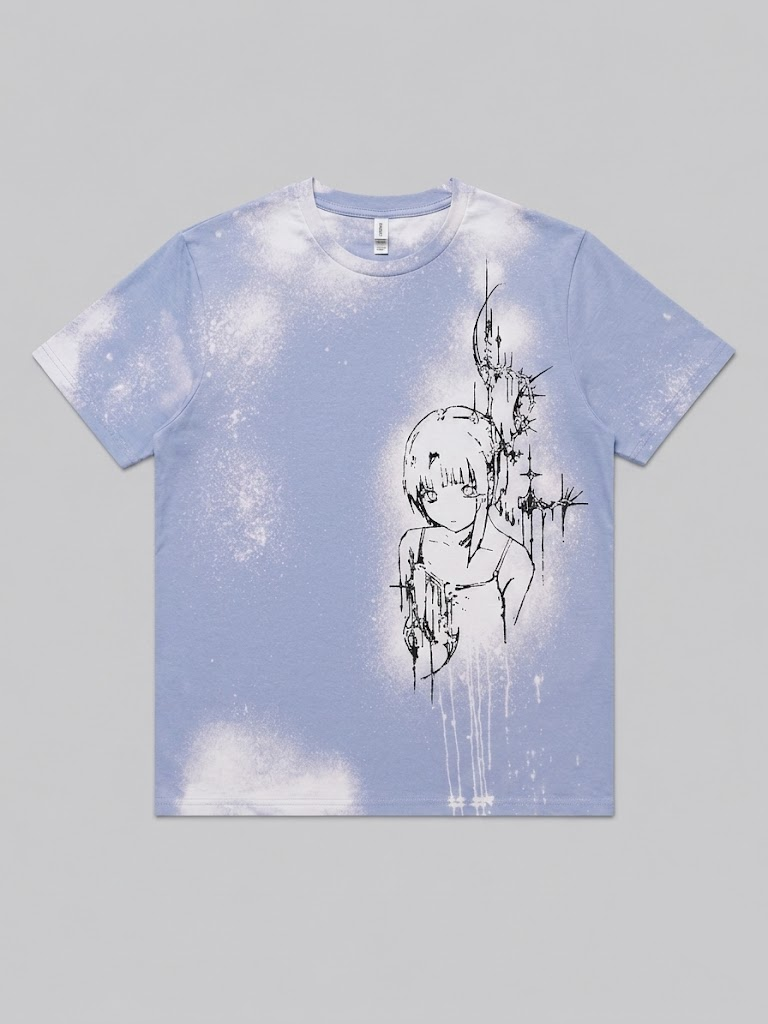 LAIN BLEACH T-SHIRT